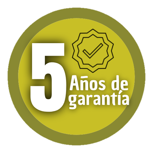 Garantía de 5 años