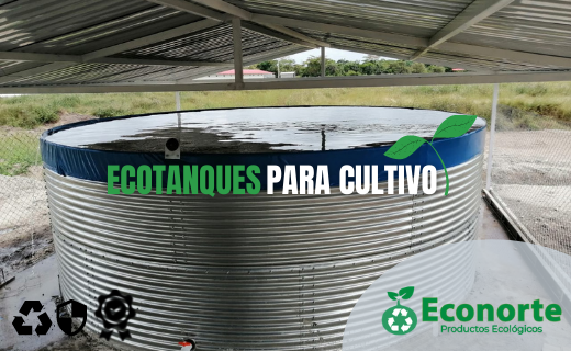 Reservorios de agua para cultivos